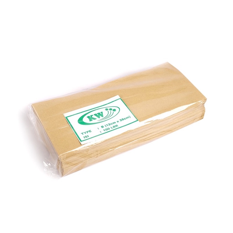 

amplop coklat kw 12 x 28 cm, packaging, kertas packaging murah, tempat packaging murah