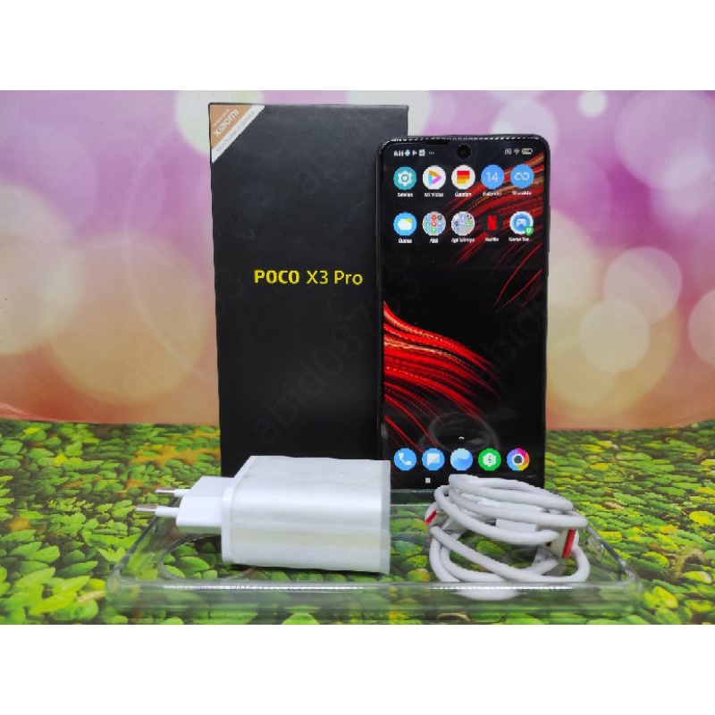 Poco X3 Pro 8/256 Second Bekas Fullset