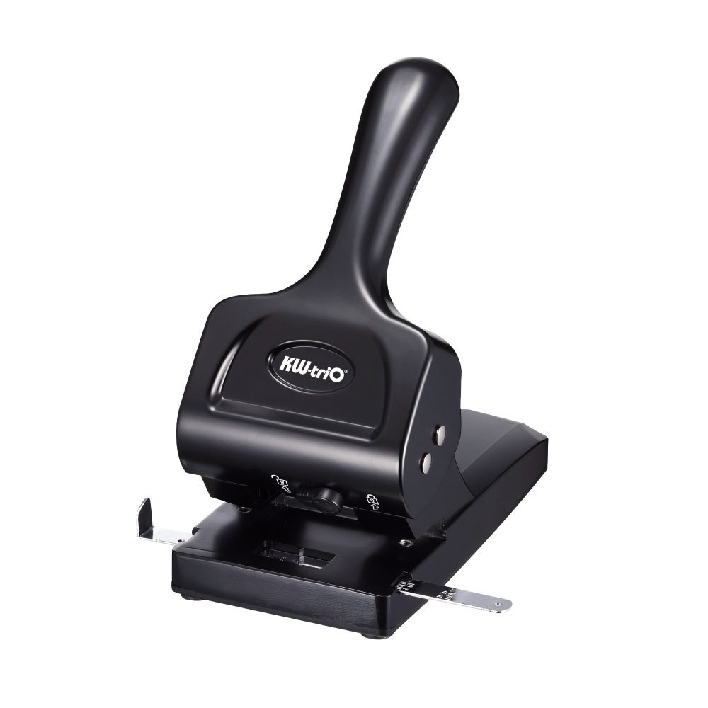 

HEAVY DUTY 2-HOLE PUNCH KW-TRIO 93Y0, 65 LEMBAR (5.5MM, kedalaman 11 MM)