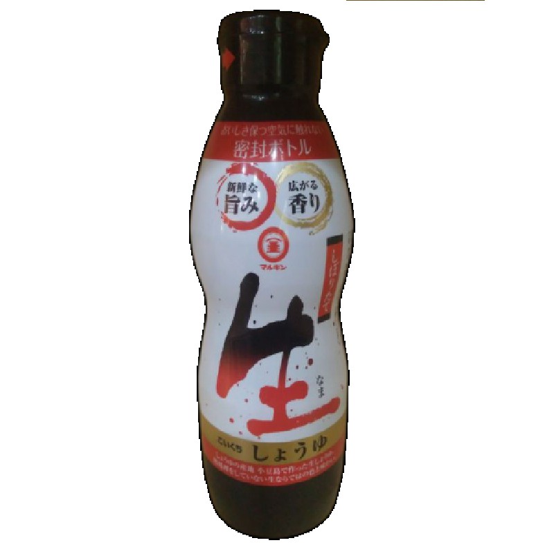 Kecap Kedelai Asin Marukin Unpasteurized Soy Sauce 450 mL