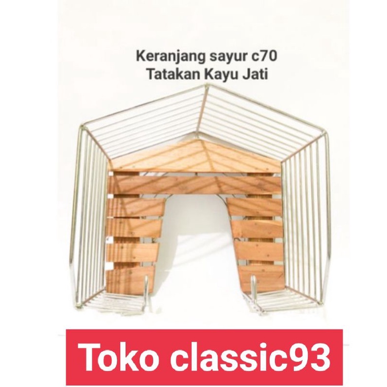 keranjang tengah C70 keranjang sayur C70 set
