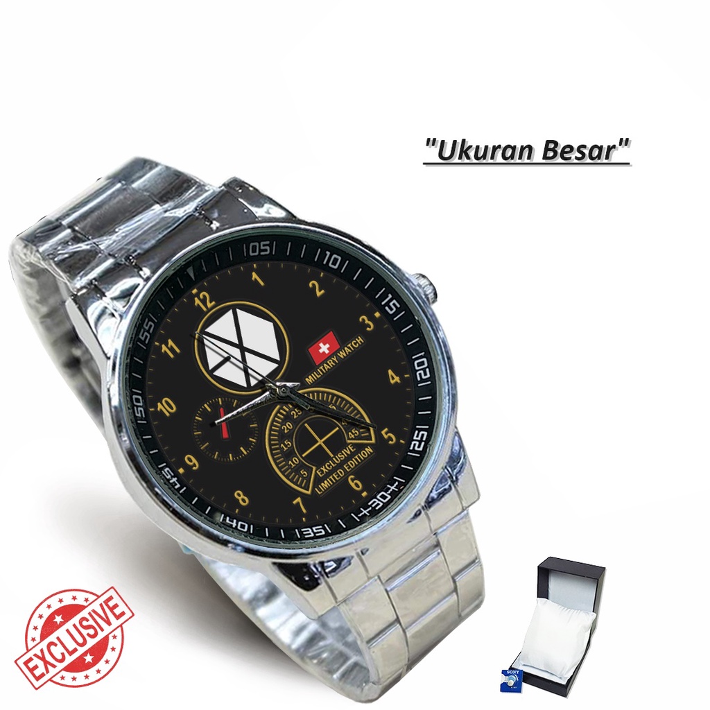 Jam Tangan Rantai Couple EXO 1 (Awesome)