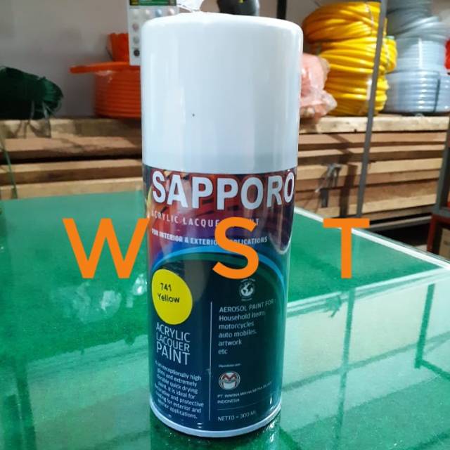 Cat Semprot Pilox Pylox Kuning 741 Yellow SAPPORO