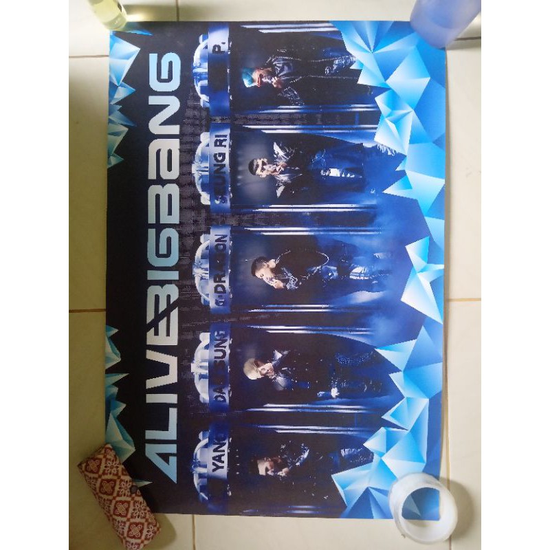 POSTER BIGBANG OFFICIAL ALBUM ALIVE TOUR LIVE IN SEOUL