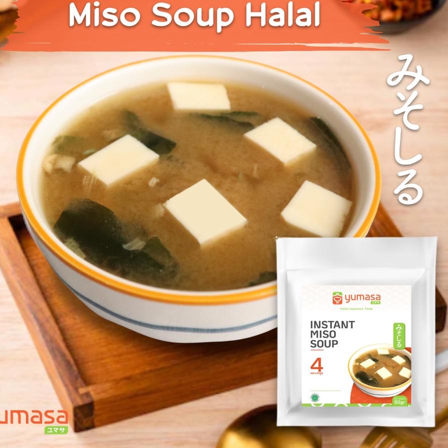 

Oke Price YUMASA Japanese Miso Soup Instant | Sup Miso Jepang Halal 50gr D0S...