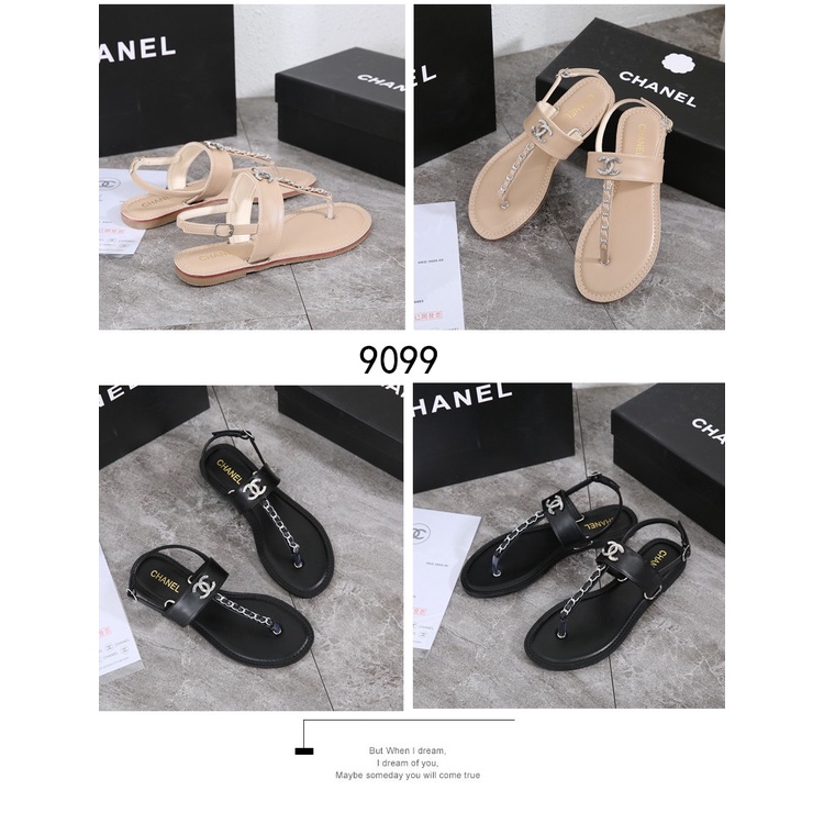 CH Sandals Patent Calfskin #9099