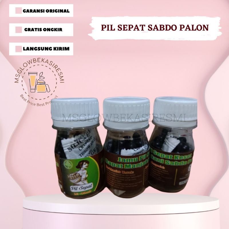 MGBR - Pil sepat Sabdo Palon jamu rapet- jamu herbal kewanitaan BPOM - perapet miss v kewanitaan - j