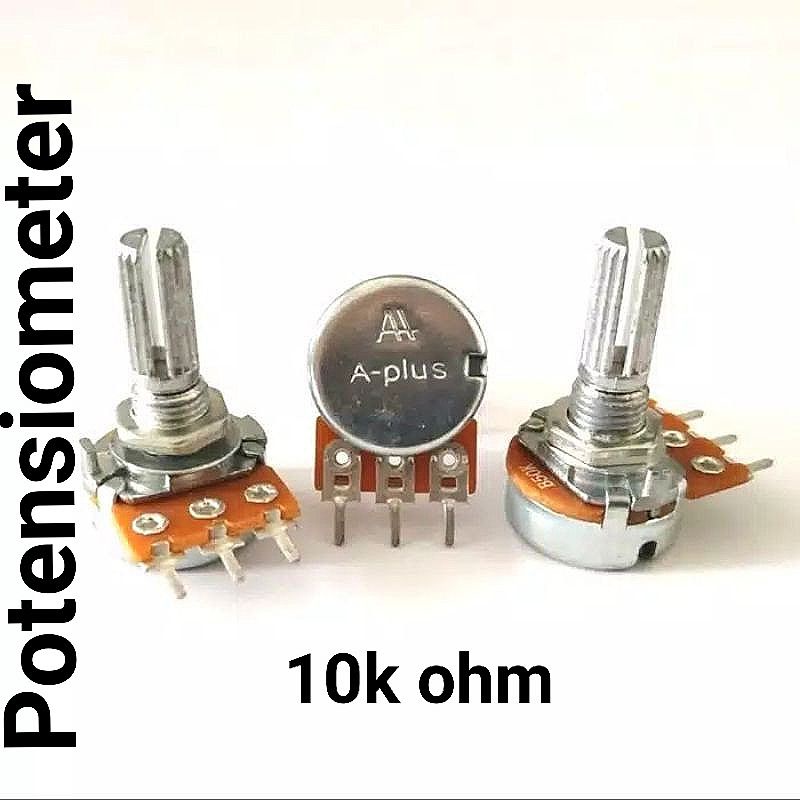 POTENSIOMETER A PLUS 10K OHM MONO