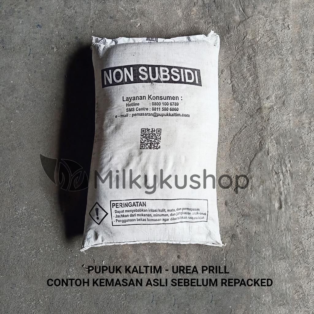 PUPUK KALTIM UREA PRILL DAUN BUAH 1 KG REPACK NON SUBSIDI