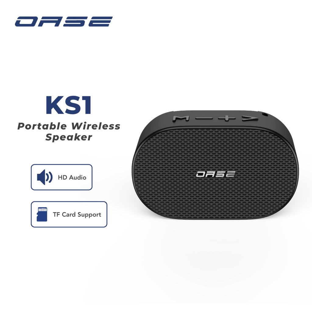 OASE Portable Wireless Speaker KS1 [Garansi Resmi] - OPPO Official Accessories