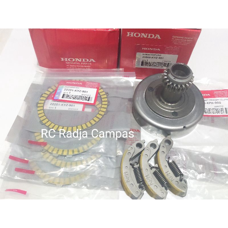 Lonceng KYZ+kampas ganda only+kampas kopling Blade 125,fi Supra x 125 fi injeksi