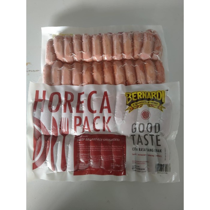 Jual Code632 Bernardi Sosis Sapi Horeca 1 Kg Shopee Indonesia