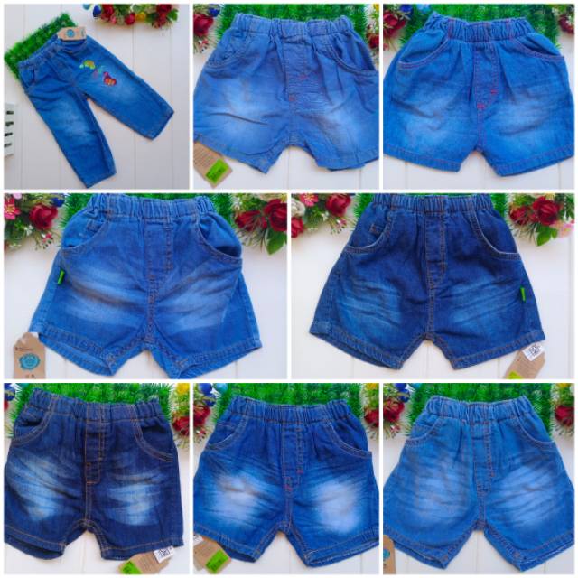 CELANA PENDEK JEANS BAYI MURAH / CELANA PANJANG BAYI BRANDED MATAHARI / CELANA HIPOFANT BABY MURAH