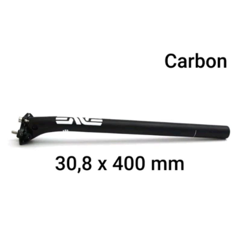 Seatpost Carbon ENVE 30.8 x 400 MM . 30.8mm Panjang 40 cm Full karbon Tiang Saddle sadel