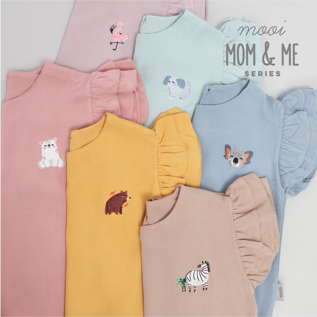 Mooi Kika Ruffle Set 1-5 Tahun Setelan Anak Perempuan CBKS SO