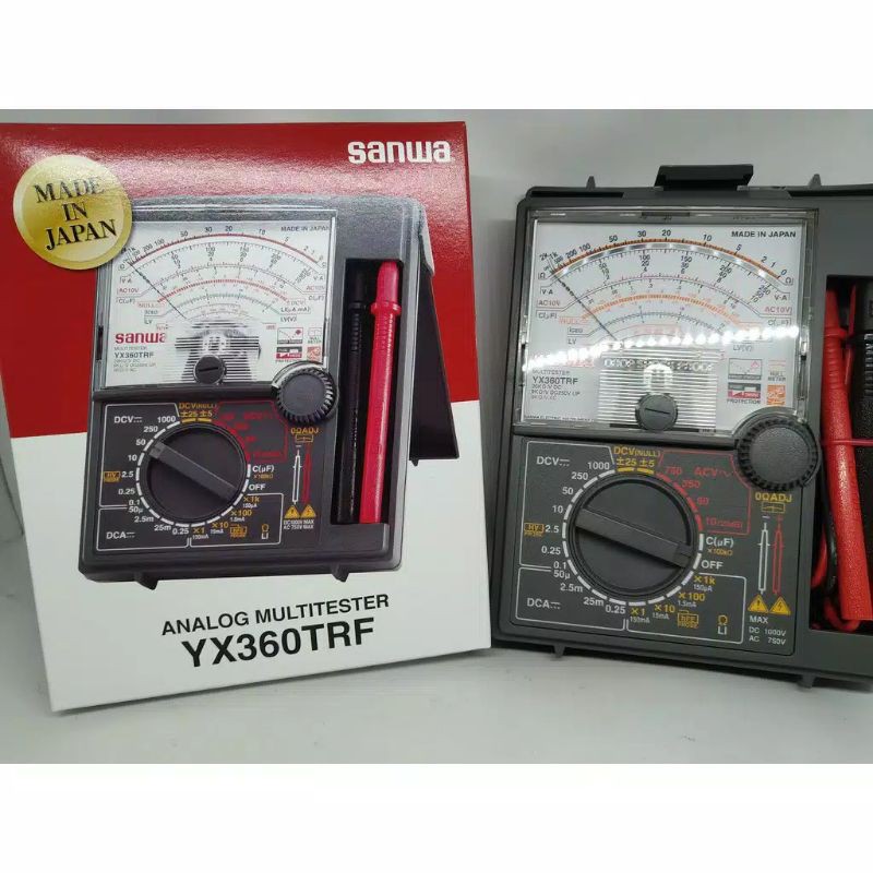 Multitester Multimeter Avometer SANWA YX360TRF ( Original )