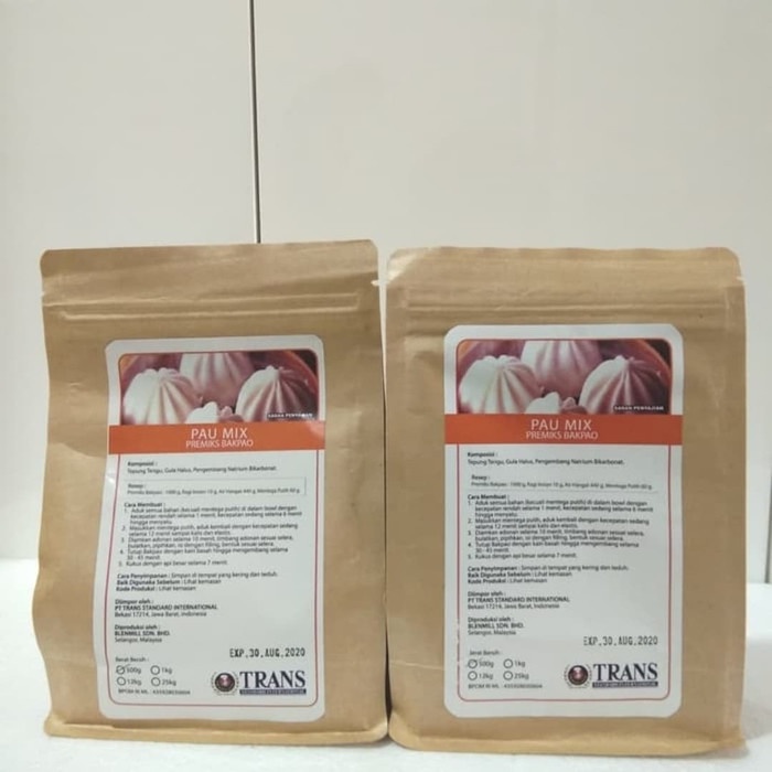 

MURAH Tepung Premix Pao Trans 500 gram/Tepung Bakpao