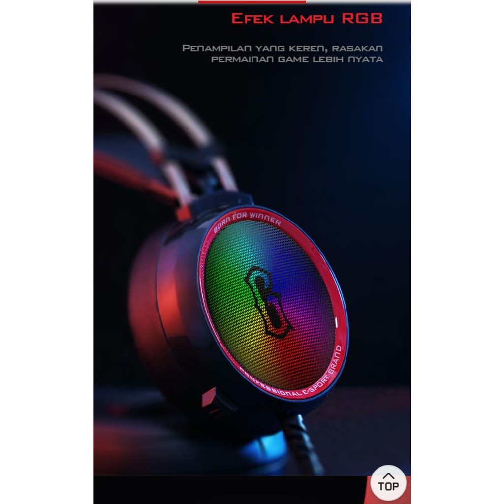 Headset Gamen GH1200 Original Headphone Gaming Best Quality