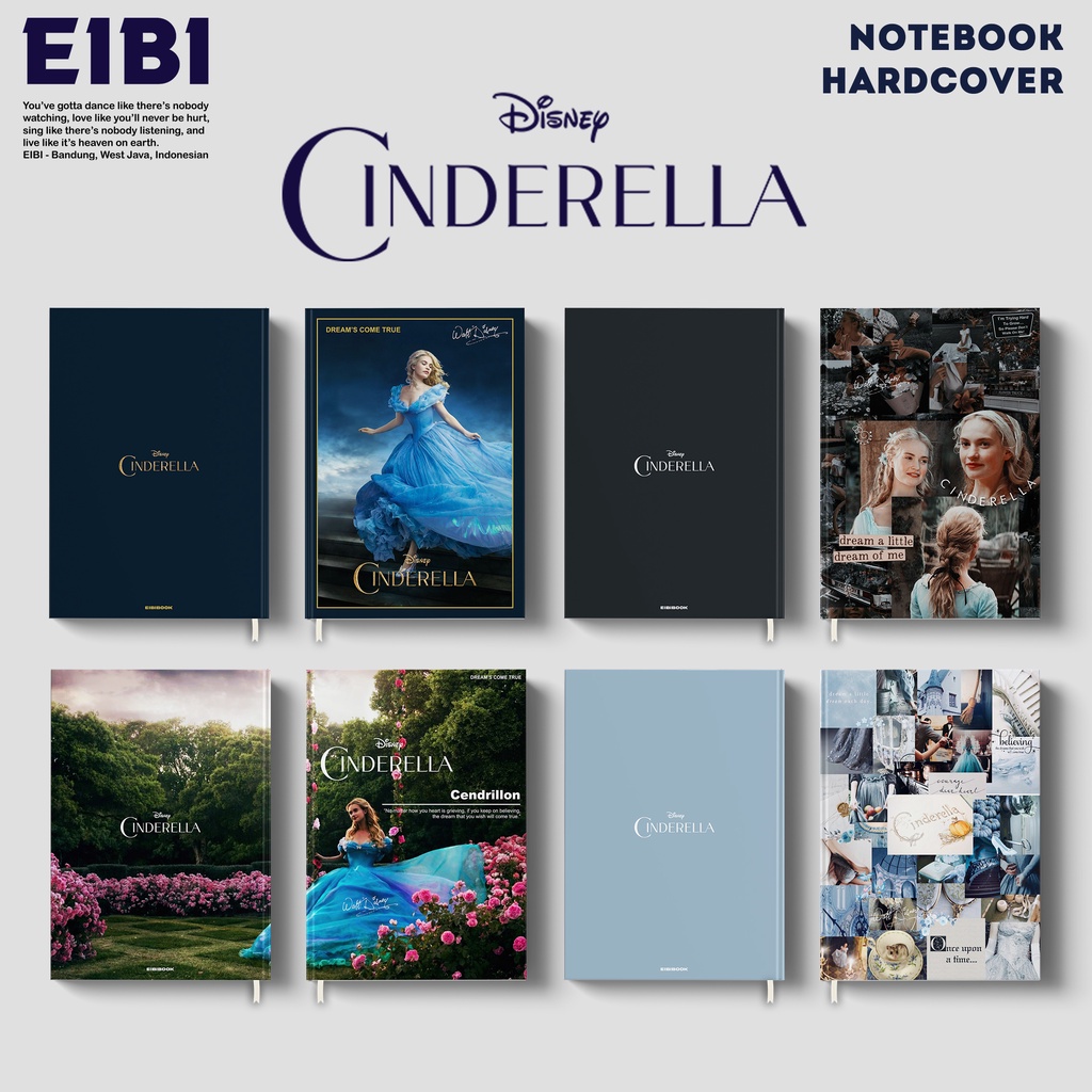 

Eibi Custom Notebook Hardcover Walt Disney's Series Cinderella