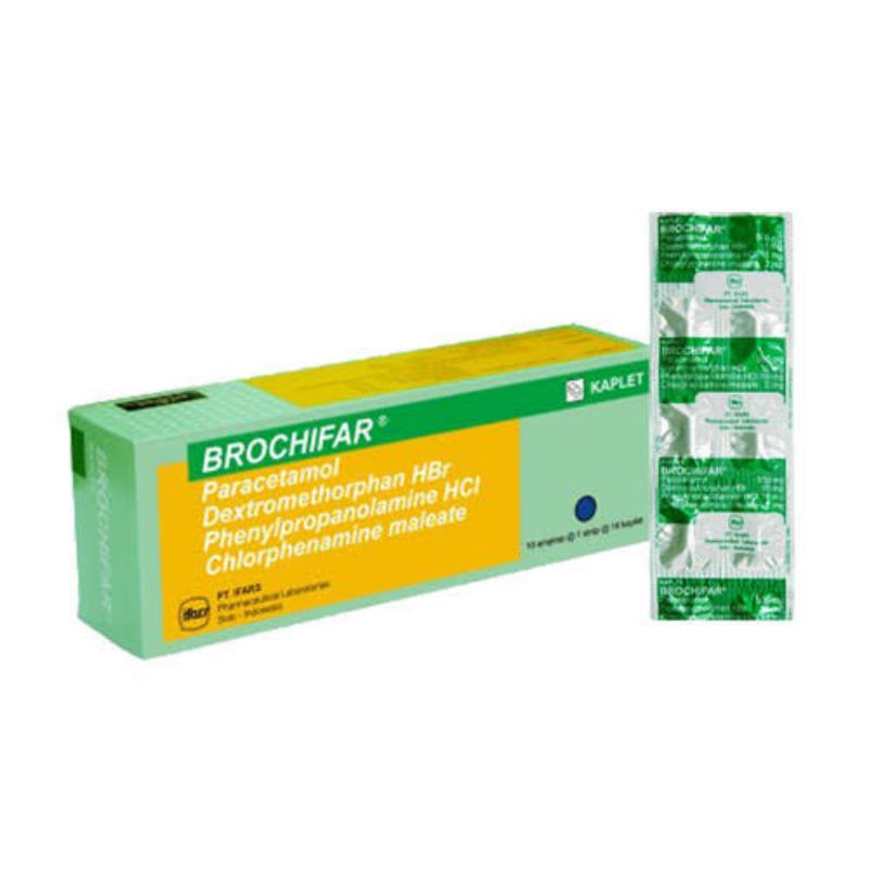 BROCHIFAR PLUS OBAT BATUK PILEK PER 10 TABLET