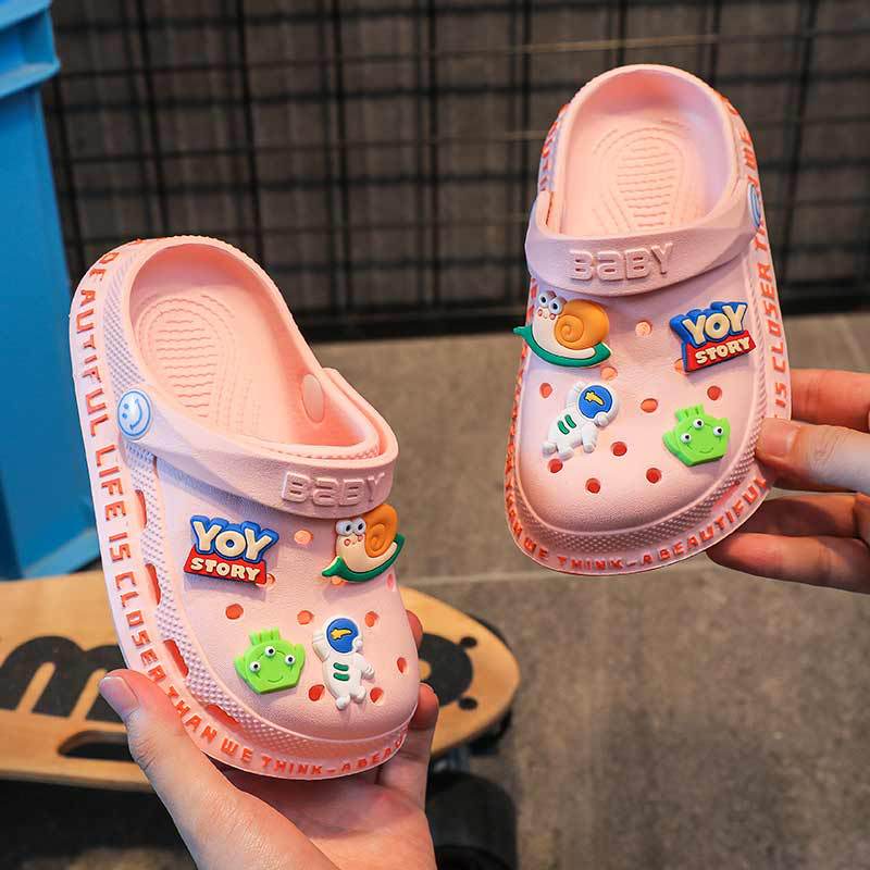 Sendal Selop Anak Import - 30707 - Sandal Slide Anak Anti Slip Termurah