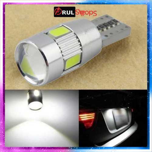 Lampu Mobil Headlight LED T10 W5W SMD 5630 2 PCS