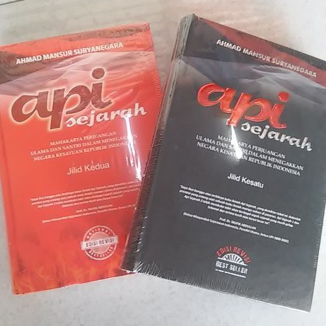 Best Seller Buku ORI - Buku Api Sejarah Jilid ke 1 atau 2 Edisi Revisi Ahmad Mansur Suryanegara
