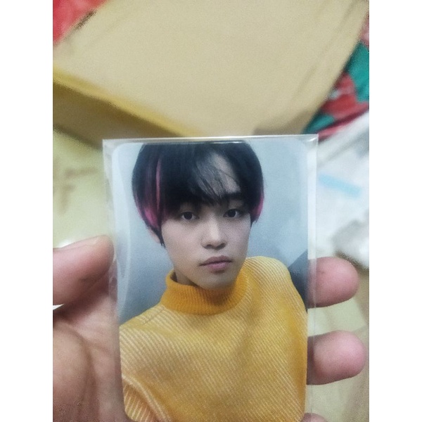 NEGO Pc chenle ld ygm y global music benefit lucky draw photocard nct dream