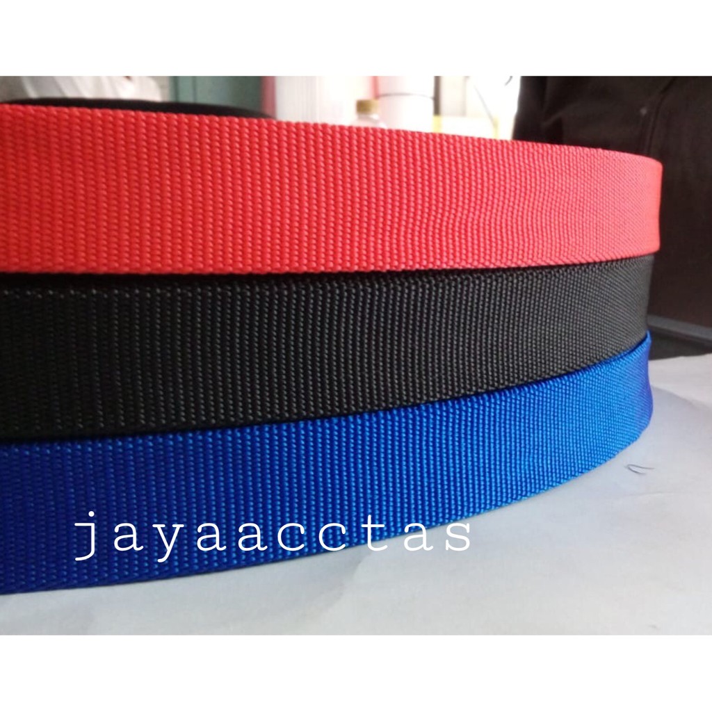 TALI WEBBING STRAP 2.5 CM DOUBLE TUBULAR METERAN