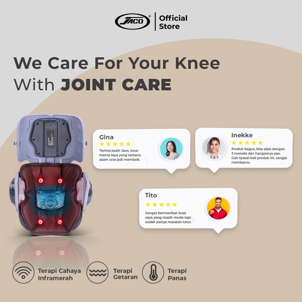 Jaco Joint Care Alat Terapi Nyeri Lutut Alat Terapi Rematik Asam Urat Lutut Alat Terapi Kesehatan