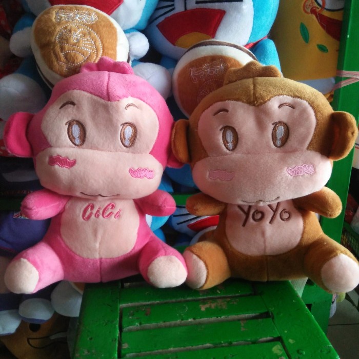 Boneka Monyet Lucu Yoyo Cici