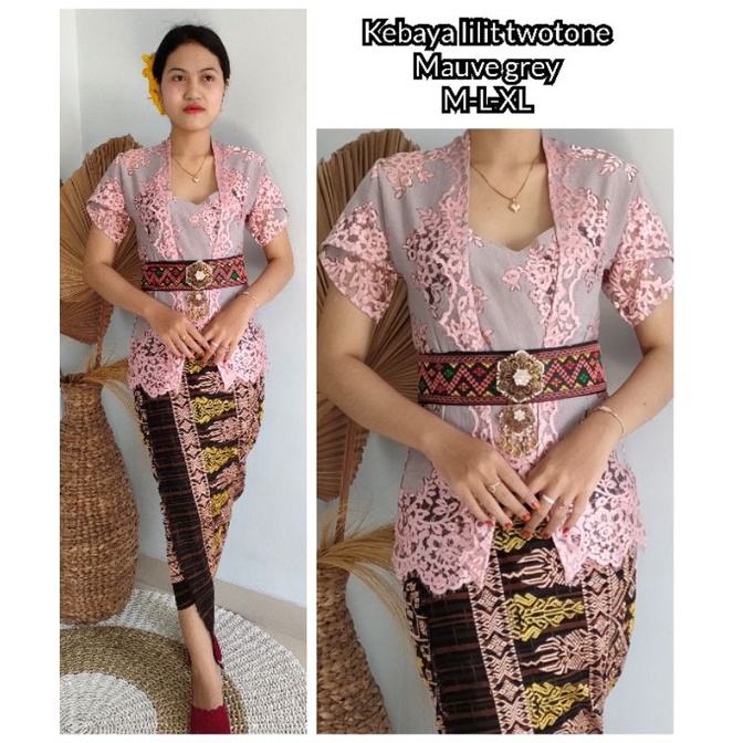 KEBAYA BALI METALIC TANGAN LILIT