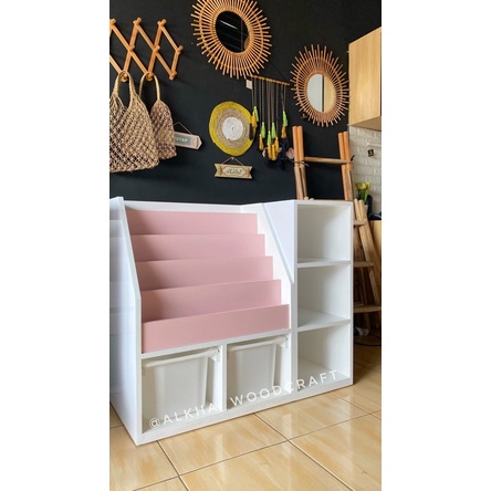 

Rak buku box ikea