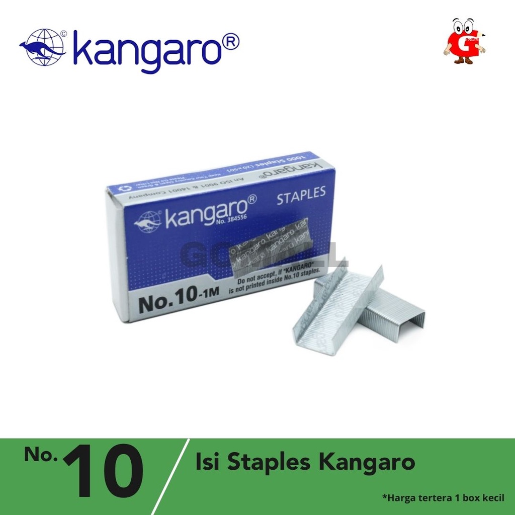 

Isi Staples Kangaro No.10