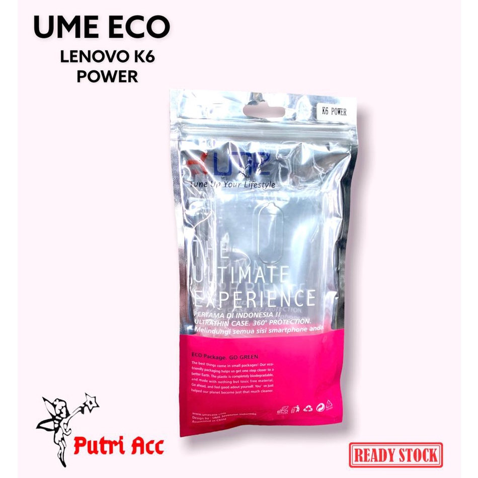 LENOVO K6 POWER UME ECO HARDCASE BACKCASE CASING