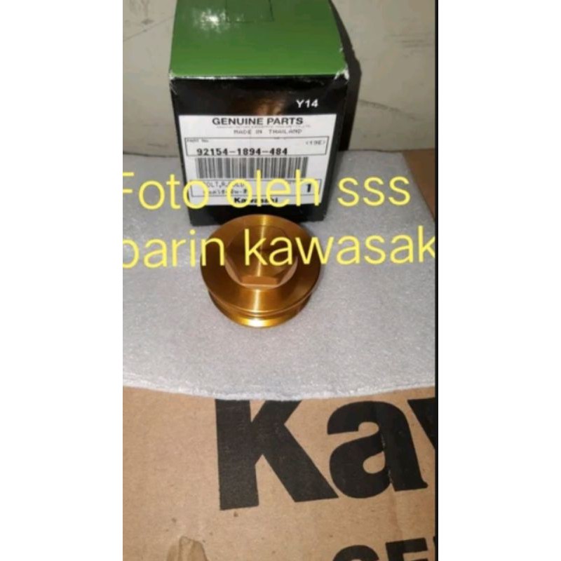 tutup as shock depan klx bf usd gold