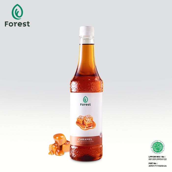 FOREST SYRUP CARAMEL - Sirup Rasa Karamel - 720 ml