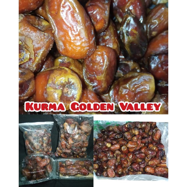 

Kualitas super// Kurma golden valley 500 gram