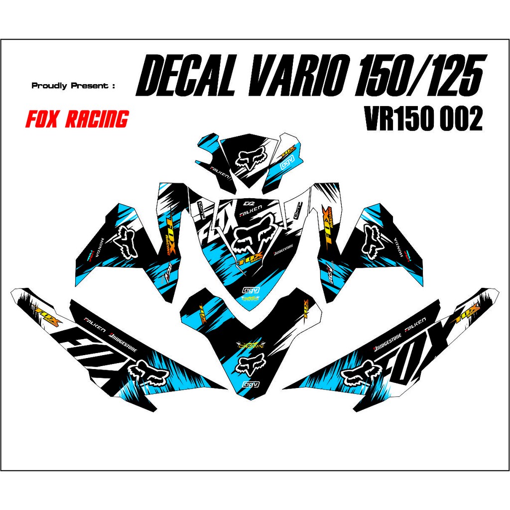 Orajet Premium Decal Vario 150