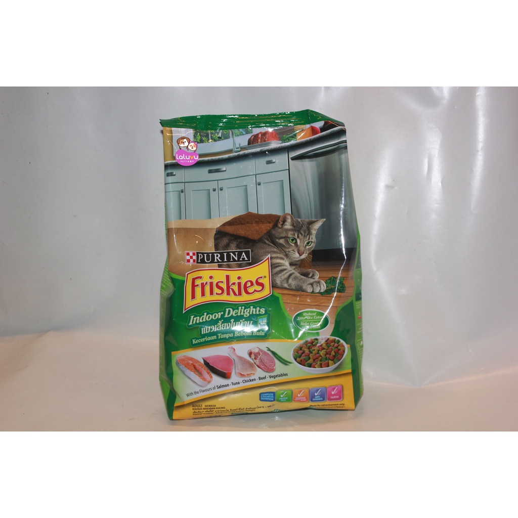 

Friskies Indoor Delight Makanan kucing dewasa 1.1 Kg