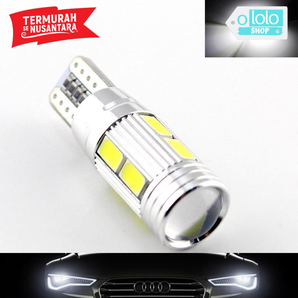MAXGTRS LAMPU FOG LIGHT MOBIL LED H3 T10 SMD 5630 2PCS