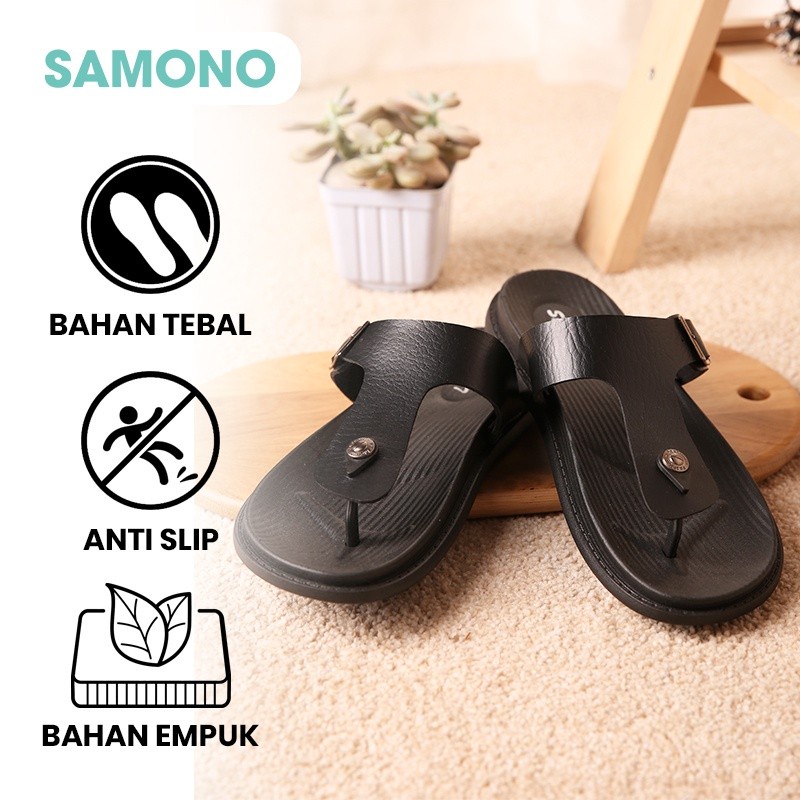 Sandal Fashion Samono SFF008 Anti Licin Sendal Jepit Pria 39-40