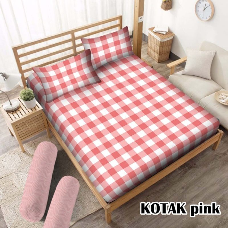 SPREI KATUN MOTIF KOTAK TERBARU