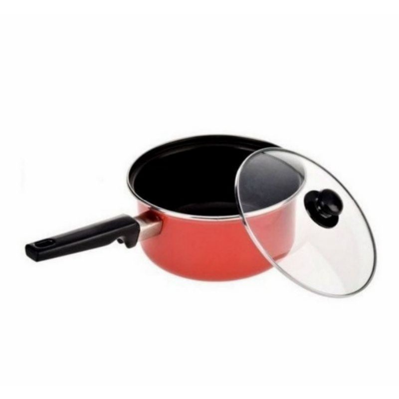 Panci susu maspion/maspion sauce pan ebonit 18cm dan 16cm anti lengket