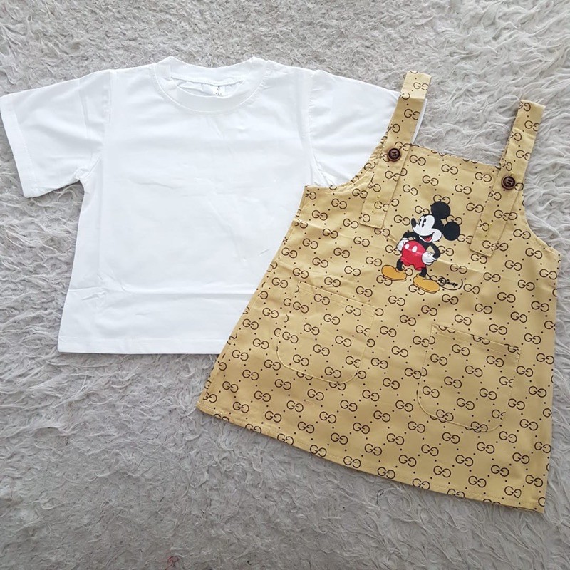 Baju Bayi IMPORT Mickey Overall