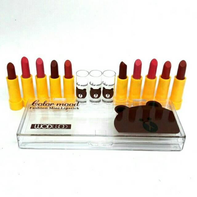 LIPSTICK MINI WOD WOD ISI 10 // kuning