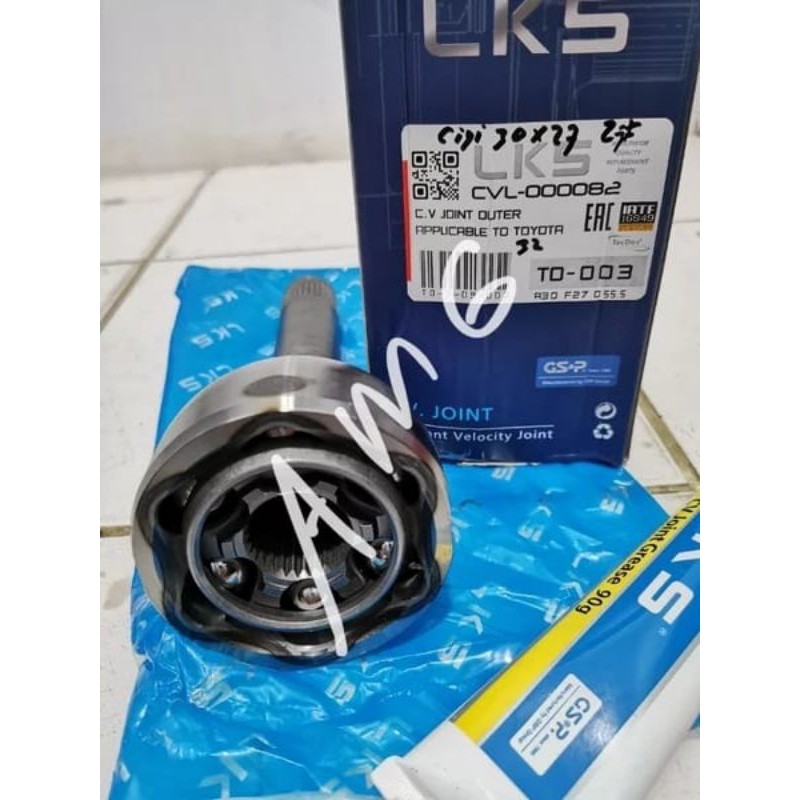 cv joint kepala as roda depan toyota jeep hardtop 2f gigi 30x27