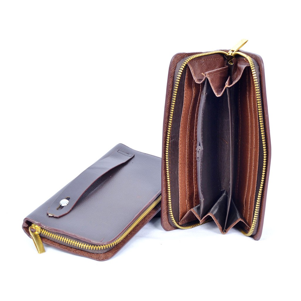 Dompet Panjang Pria Kulit Sintetis Variasi Random 72030
