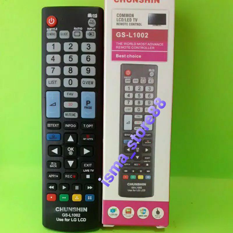 REMOT TV LG SMART 3D LCD LED MULTI CHUNSHIN