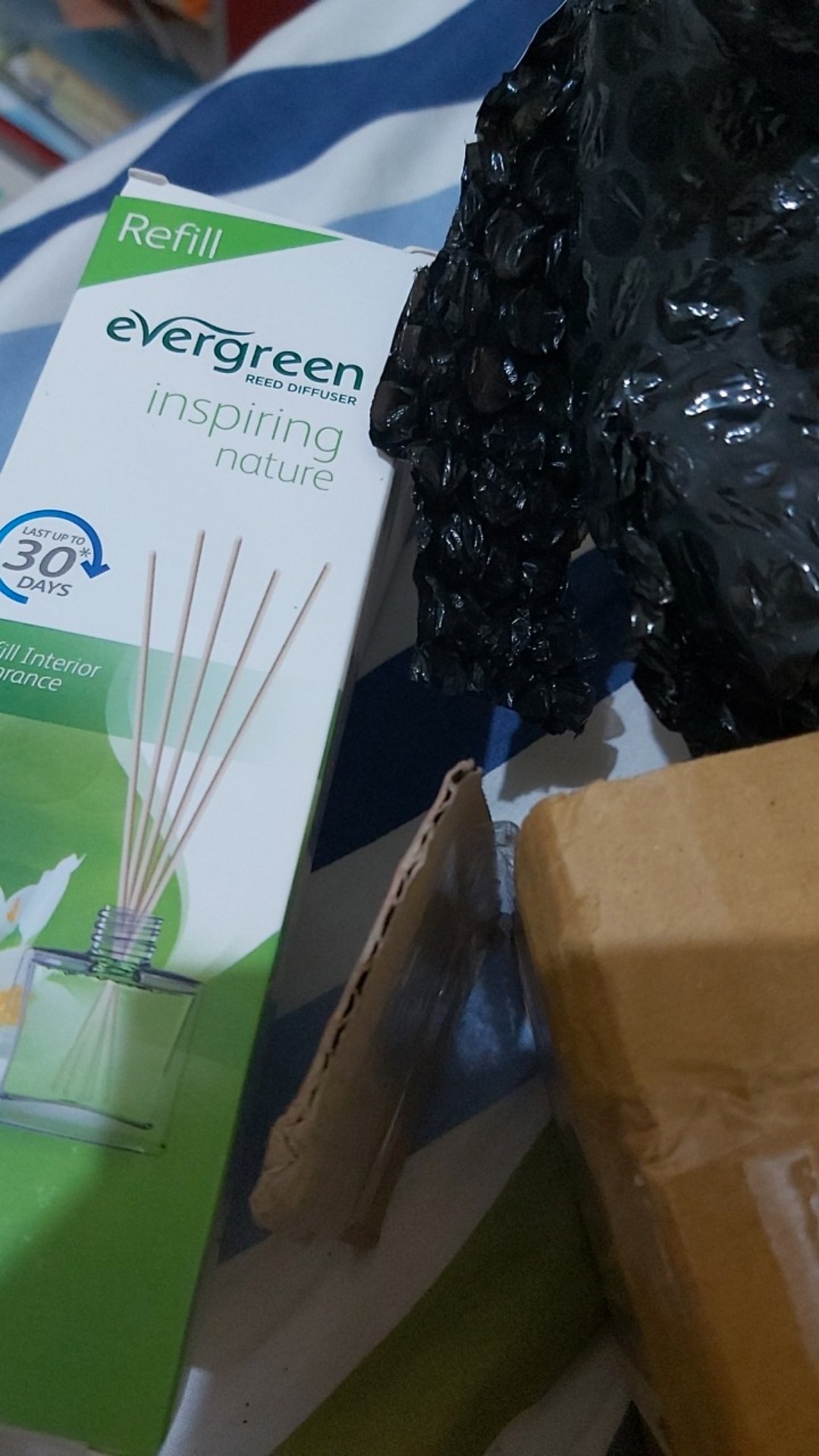 Evergreen / Reed Diffuser / 30ml / Set / Refill / Pengharum Ruangan / Aroma Bunga